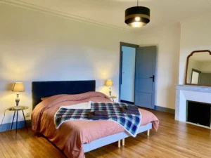 Vue sur la campagne du Gers depuis le gîte